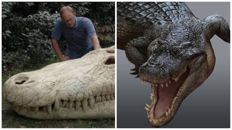 A giant skull of Prehistoric Crocodile? (PHOTO) Find Out the Truth ...