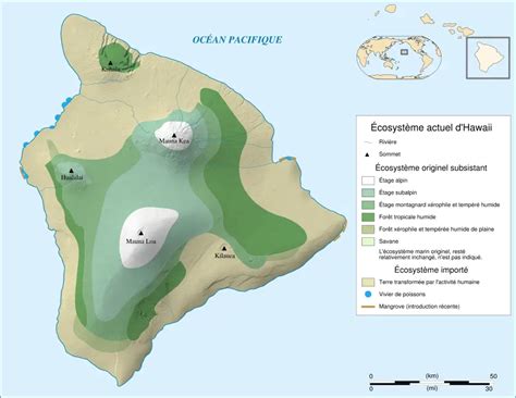 Hawaii Ecosystem Today - Mapsof.Net