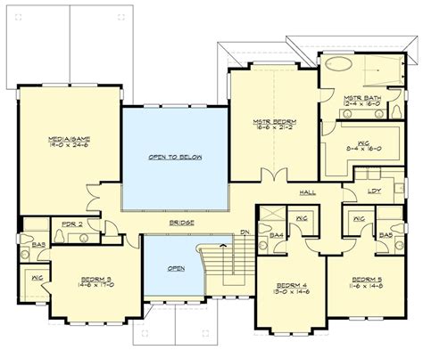 Plan 23651JD: Five Bedroom Northwest House Plan with Two Masters ...