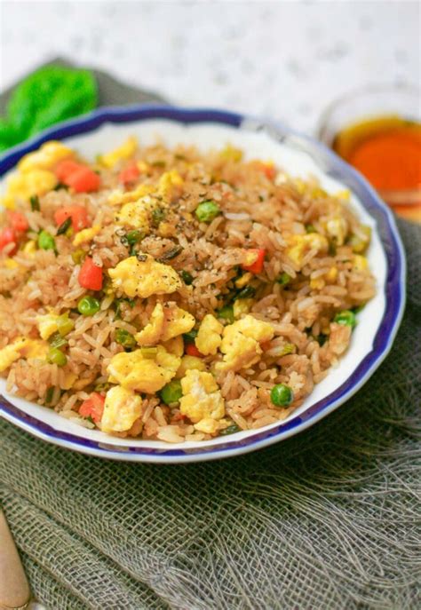 Easy Egg Fried Rice - Happily From Scratch