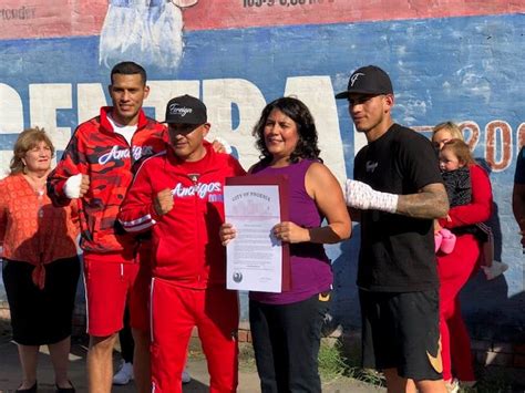 Benavidez boxing family given place of honor at iconic Phoenix gym