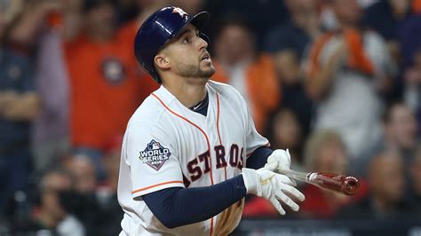 World Series: Astros' George Springer defends himself for not running