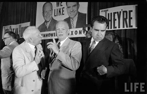 Eisenhower and Nixon on the campaign trail, 1952 [1280 × 827] : HistoryPorn