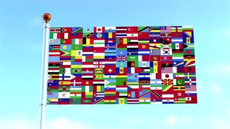 Flags World Carpet Animation Shine Stock Footage Video (100% Royalty-free) 2742401 | Shutterstock