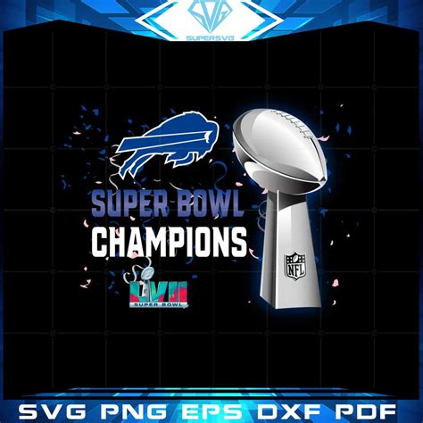 Buffalo Bills Super Bowl Lvii 2023 Champions Png Designs