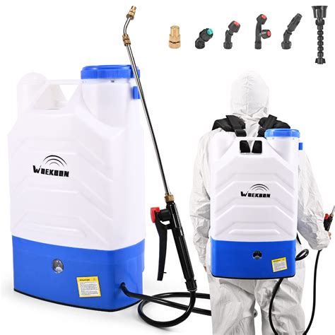 Buy 4 Gallon Battery Powered Backpack Sprayer Electric Garden Pump ...