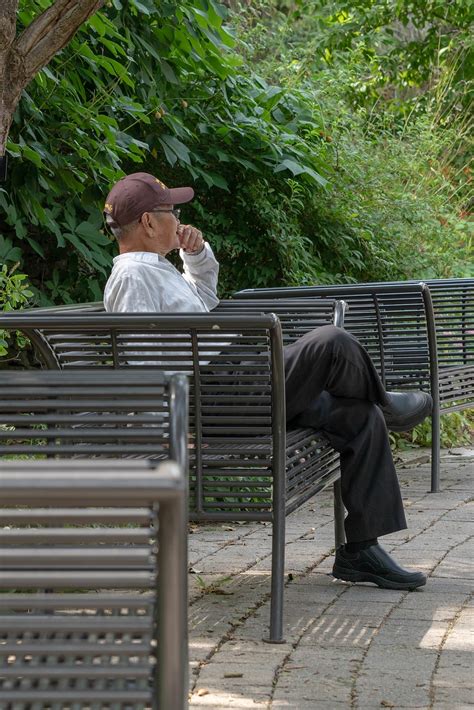 Download free photo of Man sitting on bench, thinking, man, alone ...