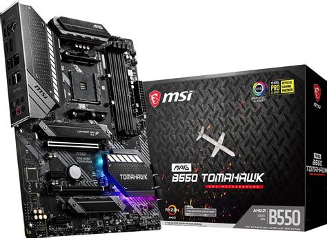 Buy msiMAG B550 TOMAHAWK Gaming Motoard (AMD AM4, DDR4, PCIe 4.0, SATA 6Gb/s, M.2, USB 3.2 Gen 2 ...