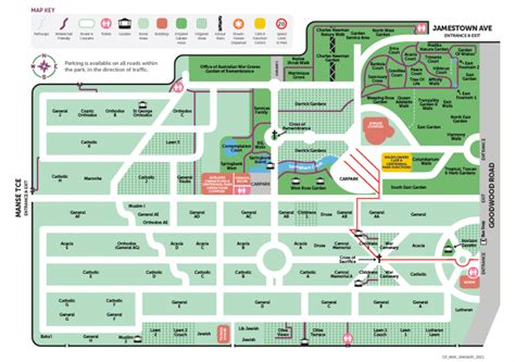 Centennial Park Map - Centennial Park