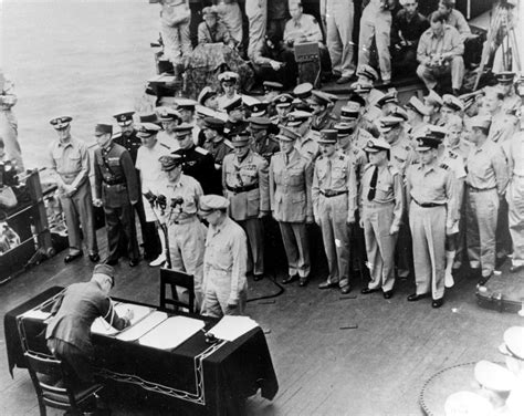 Photography Collection – Ceremonial Surrender of Japan - Truman Library ...