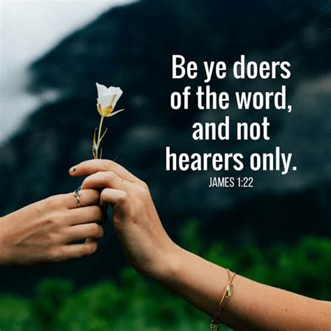 Daily Devotion - Be a Doer of the word