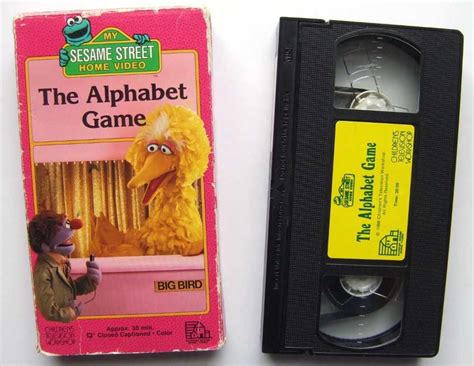 Sesame Street: The Alphabet Game [VHS] by Henson - 1988