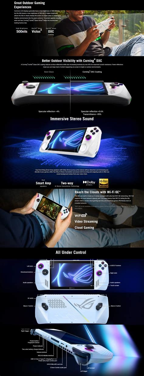 Buy ROG ALLY 16GB RAM 512GB ROM Gaming Handheld