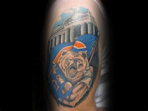 50 Chicago Bears Tattoos For Men - NFL Football Ink Ideas