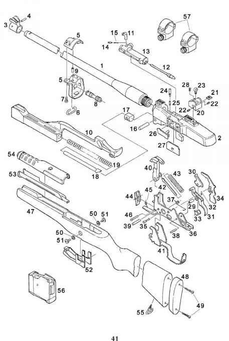 Parts List - Ruger Mini Thirty Rifle - Bev Fitchett's Guns Magazine