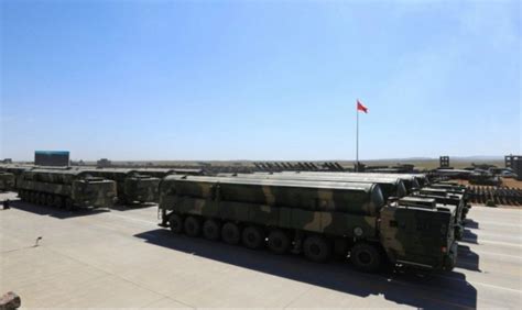 China Displays DF-31AG Intercontinental ballistic missile At Parade