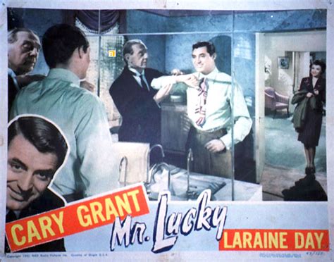 "MR LUCKY" MOVIE POSTER - "MR. LUCKY" MOVIE POSTER