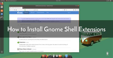 How to Install Gnome Shell Extensions