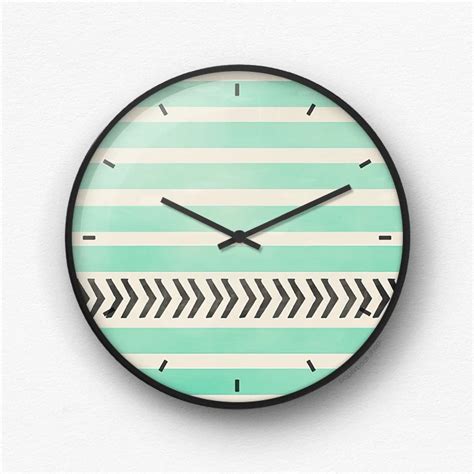 Aesthetic Texture A19 Wall Clock - Paperboat