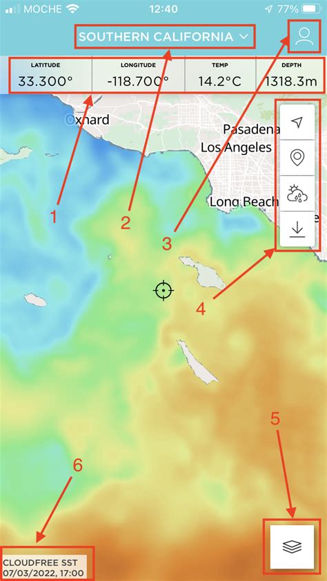 iOS App Map – FishTrack Support Center