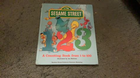 Sesame Street 123 A Counting Book from 1 to 100 - YouTube