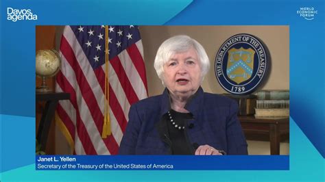 Davos Agenda 2022 - A Conversation with Janet L. Yellen, Secretary of ...