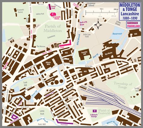 Middleton, Lancashire Map – FAMILY HISTORY