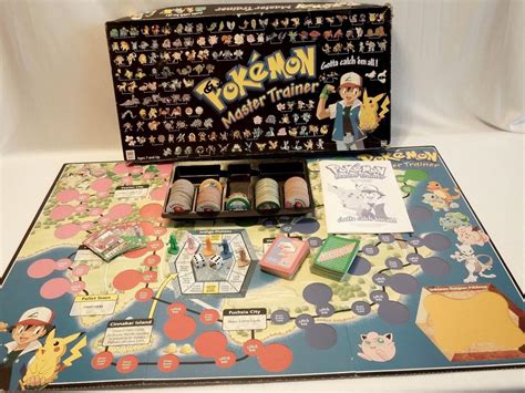 Pokemon Master Trainer Board Game - 1999 | #1858269077