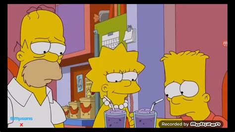 Bart vs Homer Fight - YouTube