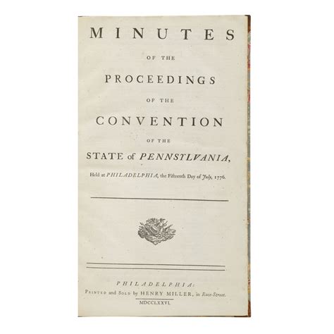 (Pennsylvania Constitution) | The Convention for the Pennsylvania ...