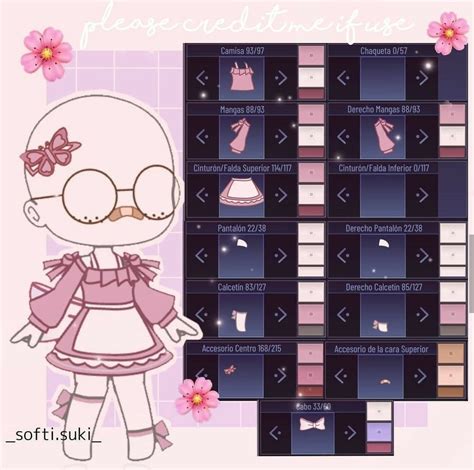 Cute Gacha Club Pink Outfits