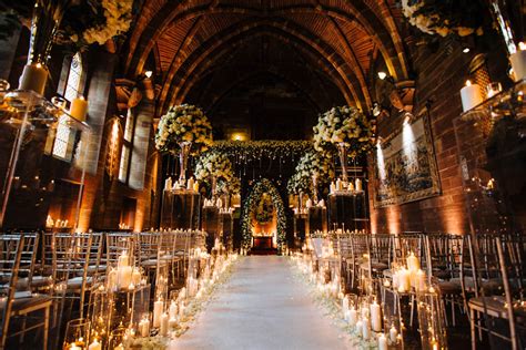 Silver and Ivory Wedding at Peckforton Castle | Junebug Weddings