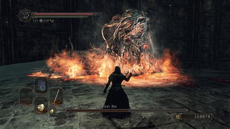 Dark Souls II - Boss Fight - Aldia, Scholar of the First Sin - YouTube