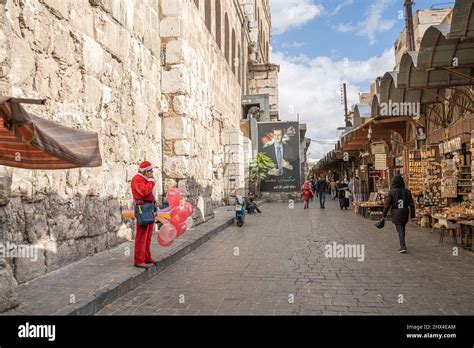 Street Scene, Old Town, Souk, Damascus, Syria Stock Photo - Alamy