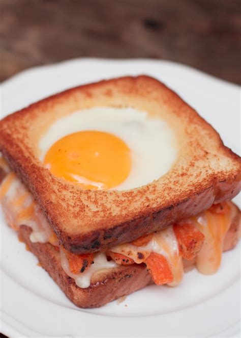 Recipe: Grilled Cheese Breakfast Sandwich | Kitchn