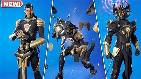 Fortnite GOLDEN The Ageless (GENO) Skin Full Set Showcase ! - YouTube