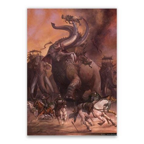 Mumakil Battle Poster - A1 | Shop Today. Get it Tomorrow! | takealot.com