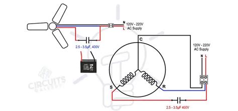 How To Wire Ceiling Fan Capacitor | Homeminimalisite.com