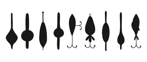 Fishing Lure Silhouette Vector Art, Icons, and Graphics for Free Download