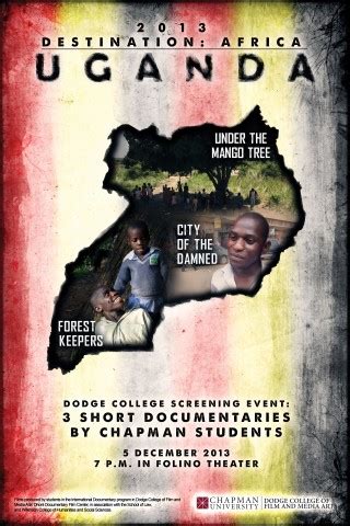 Destination: Africa screening films from Uganda - The Voice of Wilkinson