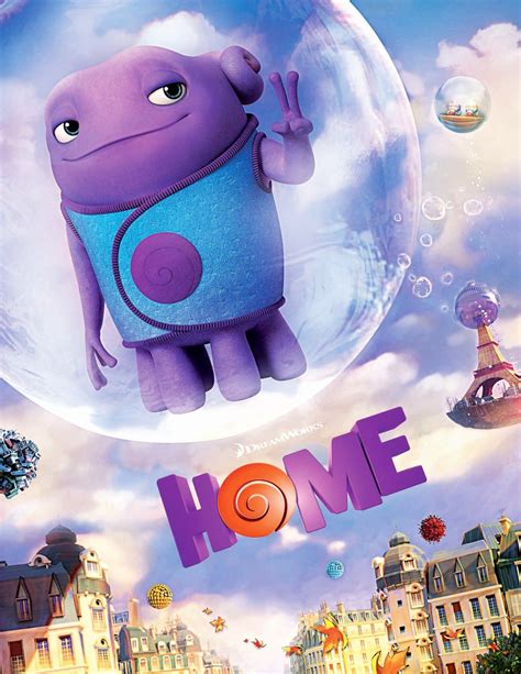 Movie Review: Home - A Cute, Colorful Children's Movie