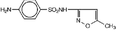 The structure of sulfamethoxazole | Download Scientific Diagram