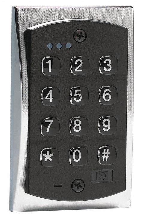 LINEAR Access Control Keypad, Keypad, Polycarbonate, Number of Keys 12 ...