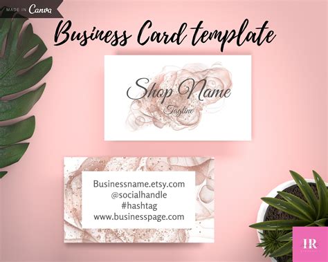 Business Card for Candles Business Card Template Download | Etsy