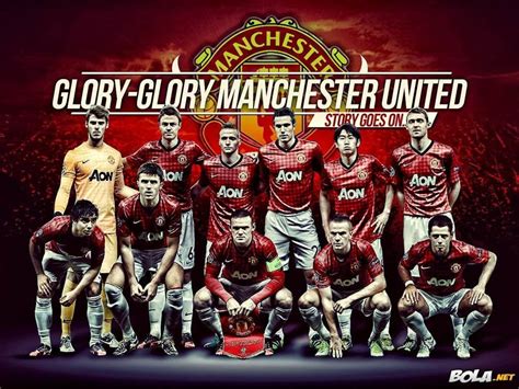 Manchester United Squad Team 2013-2014 Wallpaper HD | Usman | Pinterest ...