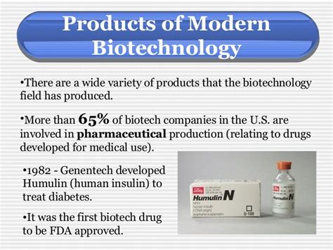 10 Examples Of Biotechnology Products