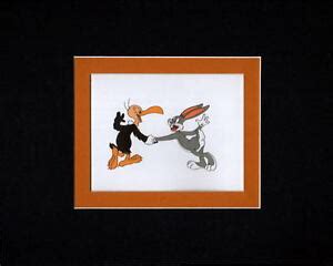 BEAKY BUZZARD & BUGS BUNNY PROFESSIONALLY MATTED PRINT Looney Tunes | eBay