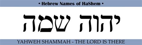 Hebrew Covenant Names Archives - Discovering The Jewish Jesus