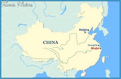 Ningbo Map - TravelsFinders.Com