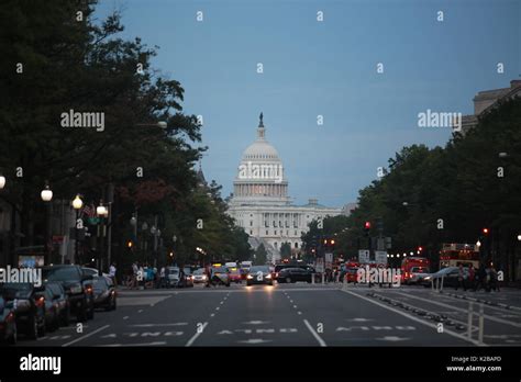 washington dc Capitol hill at night Stock Photo - Alamy